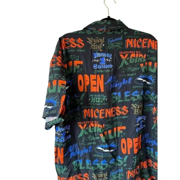 X-Girl x Huff Women’s Sound Resort Top Size M - Picture 7 of 9